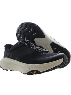 Hoka One One Transport (NWOT) Black and Cream Men's Trail Running Shoes